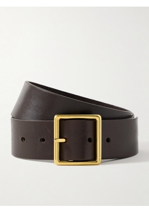 Nili Lotan - Marcela Leather Belt - Brown - 65,70,75,80,85,90,95