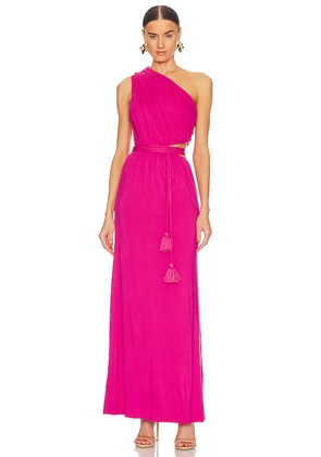House of Harlow 1960 x REVOLVE Lera Dress in Fuchsia. Size M. Also in S.