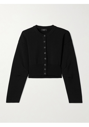 WARDROBE.NYC - Knitted Cardigan - Black - x small,small,medium,large,x large