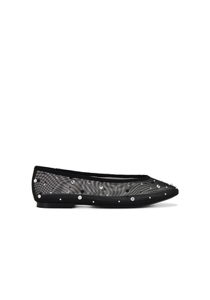 Good American Crystal Flat in Black. Size 6.5. Also in 7.5, 8.5.