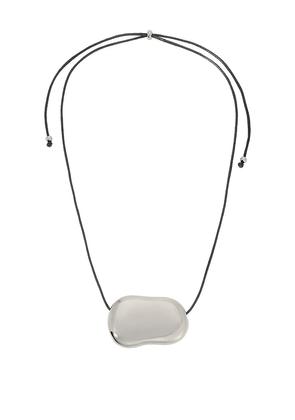 Heaven Mayhem Julia Necklace in Metallic Silver.