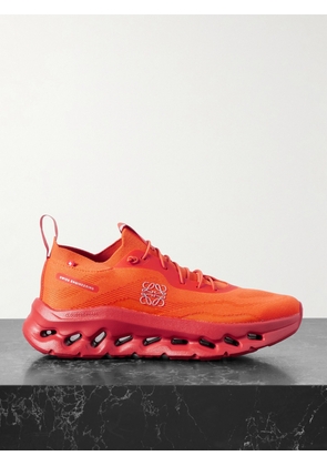 LOEWE - + On Cloudtilt Stretch Recycled-knit Sneakers - Orange - 36,37,38,39,40,41,42,43