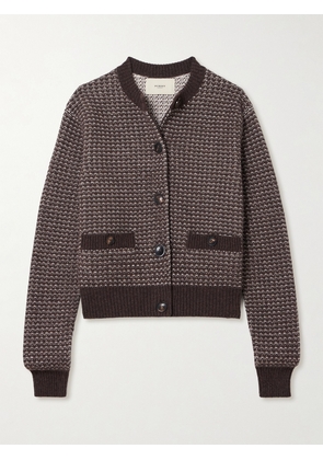 Purdey - Rosebank Cashmere Cardigan - Brown - small,medium,large,x large