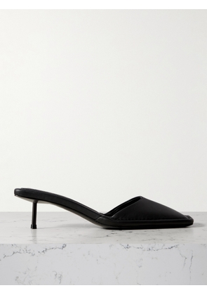 ST. AGNI - Leather Mules - Black - IT35,IT36,IT37,IT38,IT39,IT40,IT41,IT42