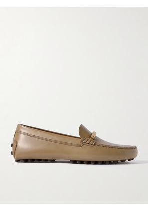 Tod's - Gommino Embellished Leather Loafers - Neutrals - IT36,IT36.5,IT37,IT37.5,IT38,IT38.5,IT39,IT39.5,IT40,IT40.5,IT41,IT41.5,IT42