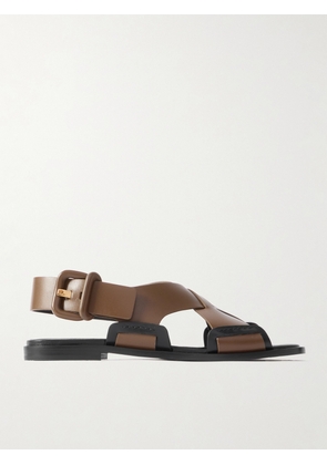 Tod's - Leather Sandals - Brown - IT36,IT36.5,IT37,IT37.5,IT38,IT38.5,IT39,IT39.5,IT40,IT40.5,IT41,IT41.5,IT42
