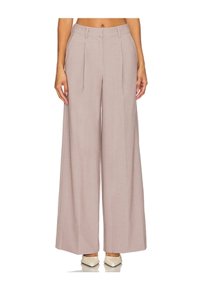 For Love & Lemons Marianne Trousers in Mauve. Size L. Also in S, XS, M.