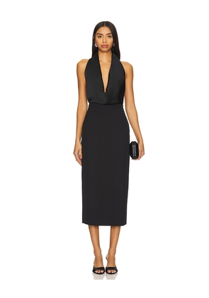 House of Harlow 1960 x REVOLVE Omari Midi Dress in Black. Size M. Also in XS.