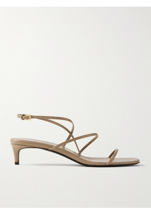 KHAITE - Loop Leather Sandals - Neutrals - IT36,IT36.5,IT37,IT37.5,IT38,IT38.5,IT39,IT39.5,IT40,IT40.5,IT41
