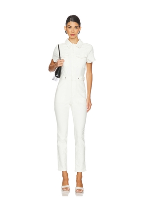 Good American Fit For Success Jumpsuit in White. Size 3X. Also in 4X, 5X.