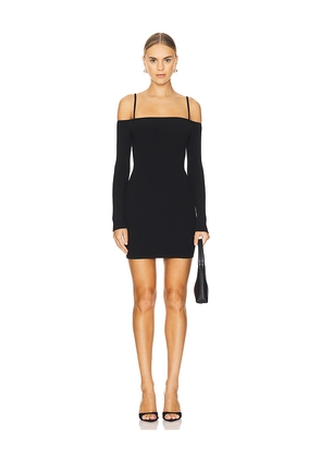 Good American Virgo Off Shoulder Mini Dress in Black. Size S. Also in XXXXL/4X.