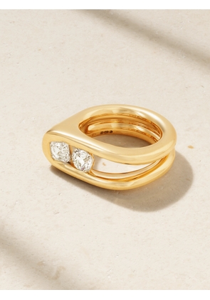 Uniform Object - Impact 18-karat Gold Diamond Ring - 7