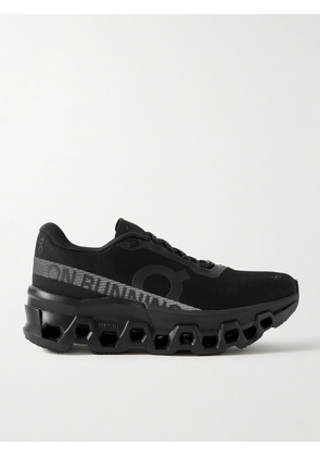 ON - Cloudmonster 2 Rubber-trimmed Mesh Sneakers - Black - US5,US5.5,US6,US6.5,US7,US7.5,US8,US8.5,US9,US9.5,US10,US10.5,US11