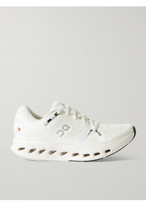 ON - Cloudsurfer 2 Rubber-trimmed Mesh Sneakers - White - US5,US5.5,US6,US6.5,US7,US7.5,US8,US8.5,US9,US9.5,US10,US10.5,US11