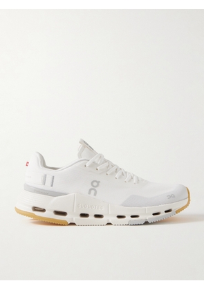 ON - Cloudnova Form 2 Felt And Rubber-trimmed Mesh Sneakers - White - US5,US5.5,US6,US6.5,US7,US7.5,US8,US8.5,US9,US9.5,US10,US10.5,US11
