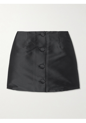 DESTREE - Lucio Faille Mini Skirt - Black - x small,small,medium,large,x large