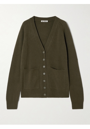 ÉTERNE - Theodore Cashmere Cardigan - Green - XS/S,M/L
