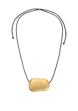 Heaven Mayhem Julia Necklace in Metallic Gold.