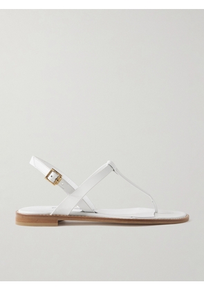 Manolo Blahnik - Hata Leather Slingback Sandals - White - IT36,IT36.5,IT37,IT37.5,IT38,IT38.5,IT39,IT39.5,IT40,IT40.5,IT41,IT41.5,IT42