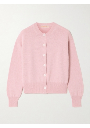 &Daughter - Ada Wool Cardigan - Pink - x small,small,medium,large,x large