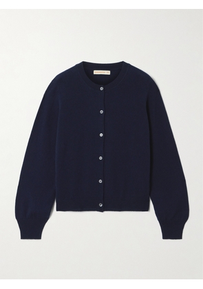 &Daughter - Enya Cashmere And Cotton-blend Cardigan - Blue - x small,small,medium,large,x large