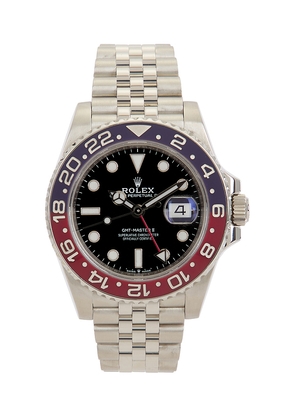 FWRD Renew Rolex GMT-Master II Steel Pepsi Bezel Automatic Dial Watch in Metallic Silver.