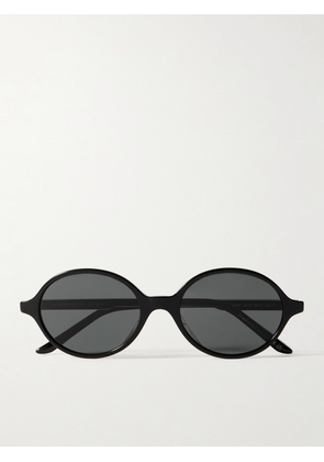 Oliver Peoples - + Khaite 1989c Round-frame Acetate And Gold-tone Sunglasses - Black - One size