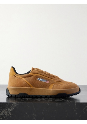 Autry - Wildpace Suede-trimmed Mesh Sneakers - Brown - IT35,IT36,IT37,IT38,IT39,IT40,IT41,IT42