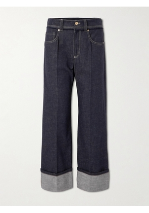 Brunello Cucinelli - High-rise Wide-leg Jeans - Blue - IT36,IT38,IT40,IT42,IT44,IT46,IT48,IT50,IT52
