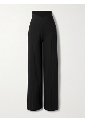 Carolina Herrera - Wool-blend Crepe Wide-leg Pants - Black - US00,US0,US2,US4,US6
