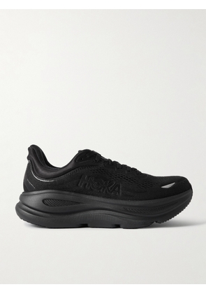 Hoka - Bondi 9 Rubber-trimmed Mesh Sneakers - Black - US5,US5.5,US6,US6.5,US7,US7.5,US8,US8.5,US9,US9.5,US10,US10.5,US11