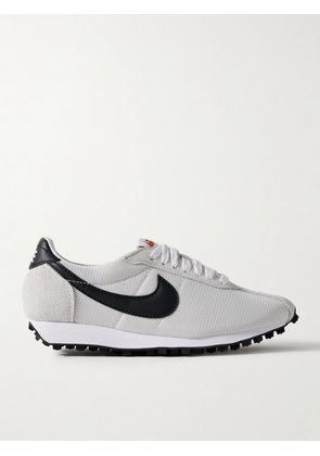 Nike - Ld-1000 Leather And Brushed Suede-trimmed Mesh Sneakers - Gray - US5,US5.5,US6,US6.5,US7,US7.5,US8,US8.5,US9,US9.5,US10,US10.5,US11