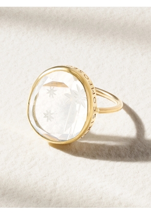 Pascale Monvoisin - Alba 9-karat Gold Crystal Ring - 4 1/2,5 1/2,6,6 3/4,7,7 1/4,7 1/2,8