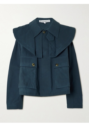 JW Anderson - Layered Cotton Jacket - Blue - x small,small,medium,large,x large