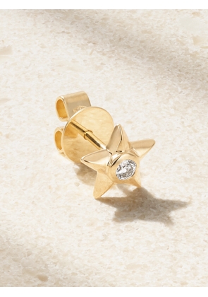 Marie Lichtenberg - Baba 18-karat Gold Diamond Single Earring - One size