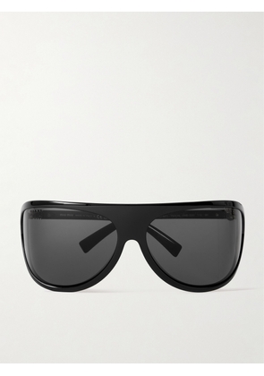 Miu Miu Eyewear - Oversized D-frame Acetate Sunglasses - Black - One size
