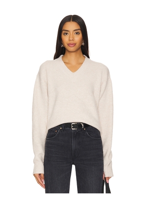 John & Jenn by Line Charlie Sweater in Beige. Size M. Also in XS, S, XL.