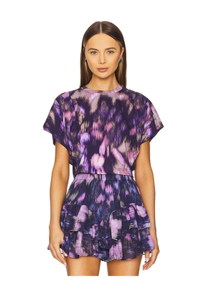 Isabel Marant Etoile Zilia Top in Purple. Size L. Also in XS, S, M.