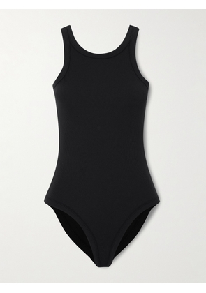 TOTEME - Ribbed Swimsuit - Black - xx small,x small,small,medium,large,x large