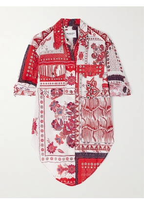 Marant Étoile - Nathy Bandana-print Cotton Shirt - Red - FR 34,FR 36,FR 38,FR 40,FR 42,FR 44