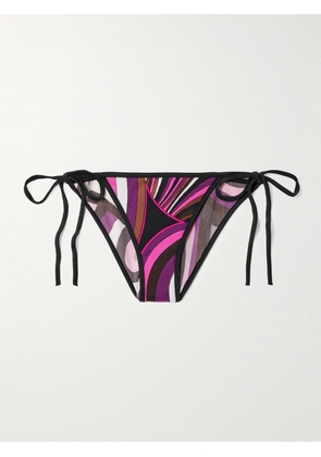 PUCCI - Printed Bikini Briefs - Pink - x small,small,medium,large
