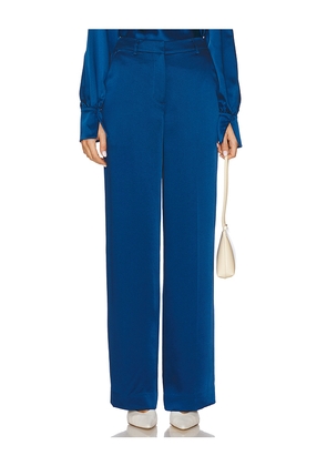 SIMKHAI Tavar Pants in Blue. Size 0. Also in 00, 4, 6.