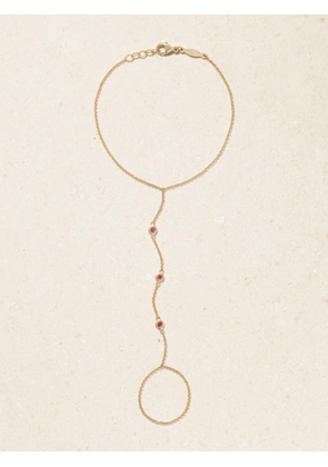 Jacquie Aiche - 14-karat Gold Sapphire Bracelet - S,M