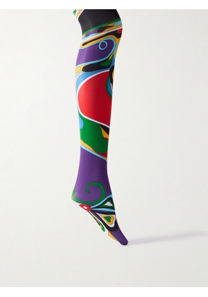 PUCCI - Printed Tights - Multi - small,medium,large