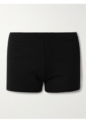 THE PARK - Toby Stretch-tencel™ Lyocell Shorts - Black - x small,small,medium,large,x large,xx large