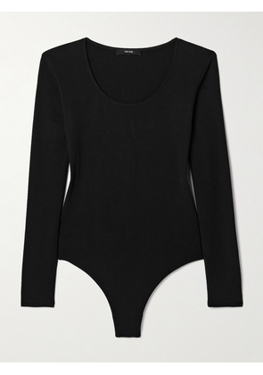 THE PARK - Donna Stretch-tencel™ Lyocell Thong Bodysuit - Black - x small,small,medium,large,x large