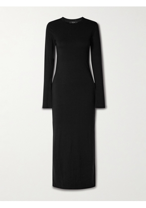 THE PARK - Charity Stretch-tencel™ Lyocell Midi Dress - Black - x small,small,medium,large,x large