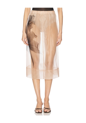 HERSKIND Kira Skirt in Nude. Size 32. Also in 34, 38.