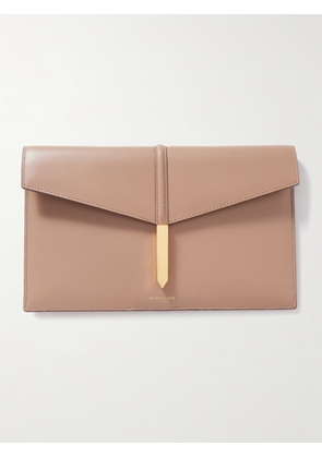 DeMellier - Tokyo Leather Clutch - Neutrals - One size