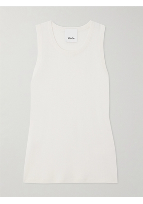 Allude - Cashmere Tank - Cream - x small,small,medium,large,x large